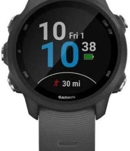 Garmin Forerunner 245, GPS Running Smartwatch with Advanced Dynamics, Slate Gray